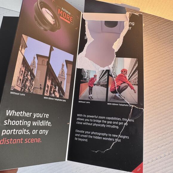 ShiftCam LensUltra 60mm Telephoto Lens Mobile Phone Camera 2x Optical Zoom‎ Kit - Picture 10 of 12